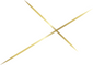 Icon goldene Linien die sich kreuzen